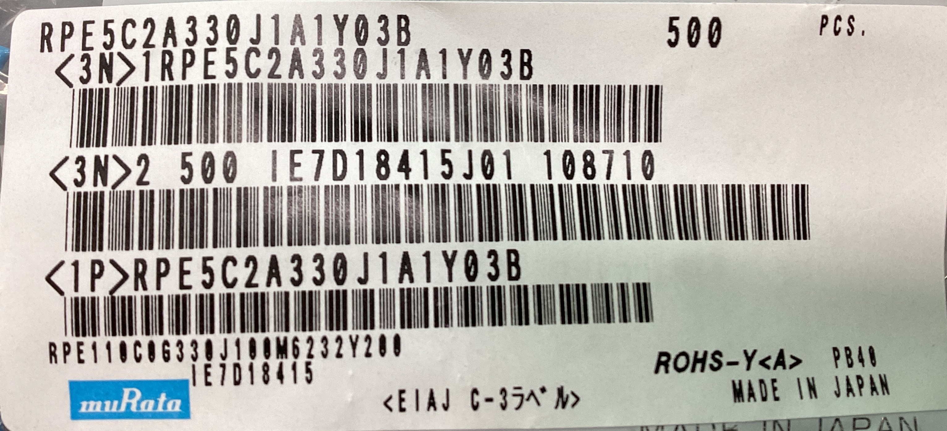 RPE5C2A330J1A1Y03B