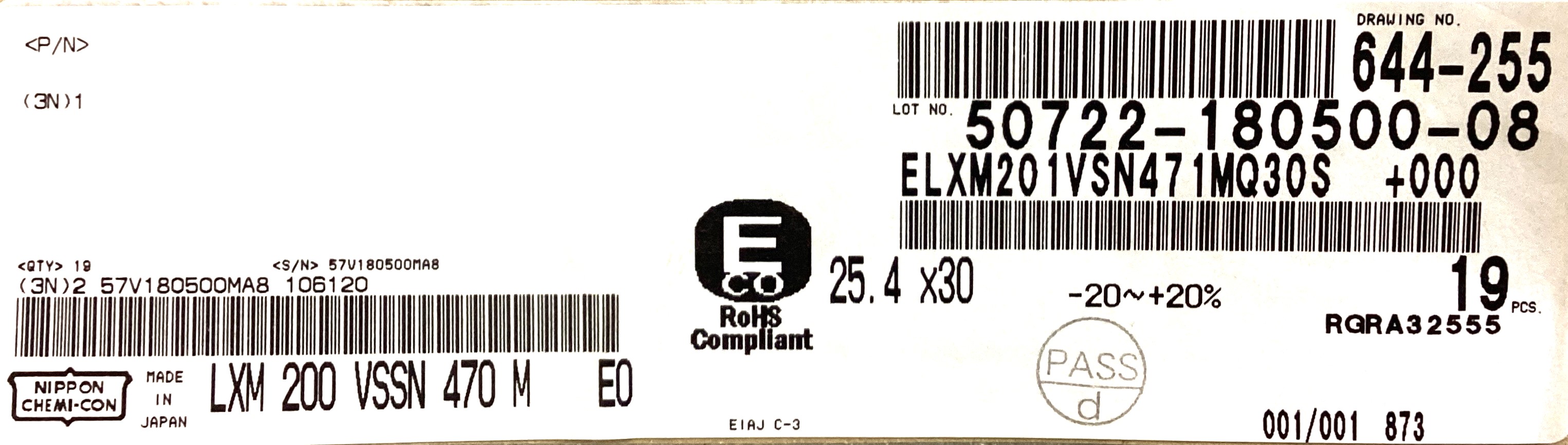 ELXM201VSN471MQ30S