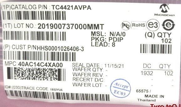 TC4421AVPA