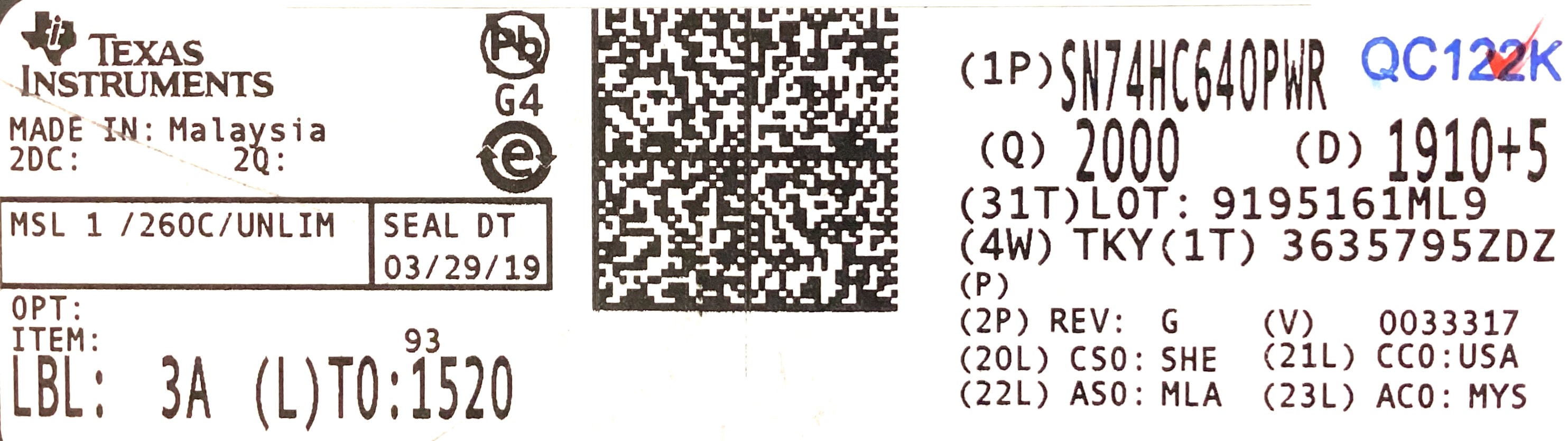 SN74HC640PWR