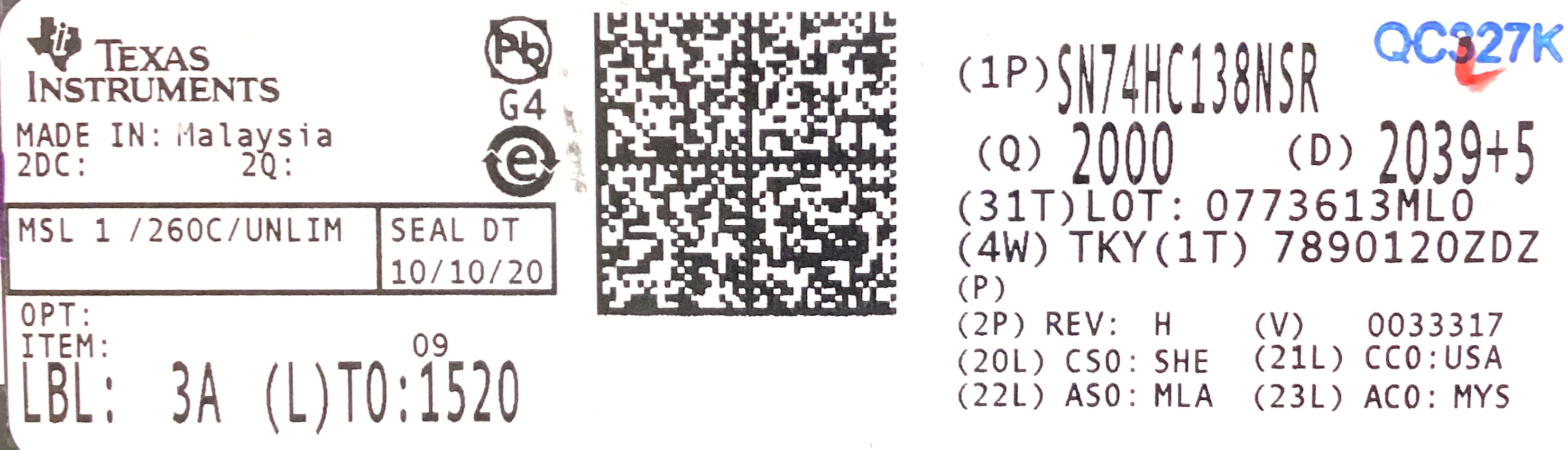 SN74HC138NSR
