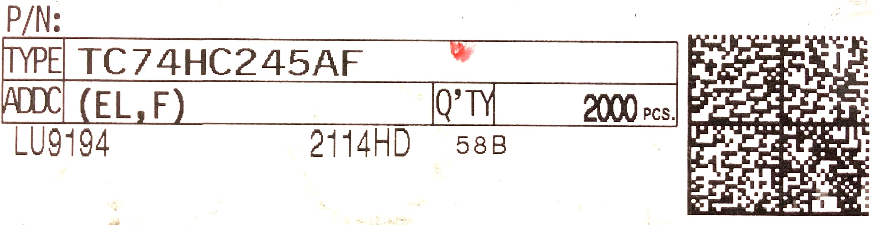TC74HC245AF(EL,F)