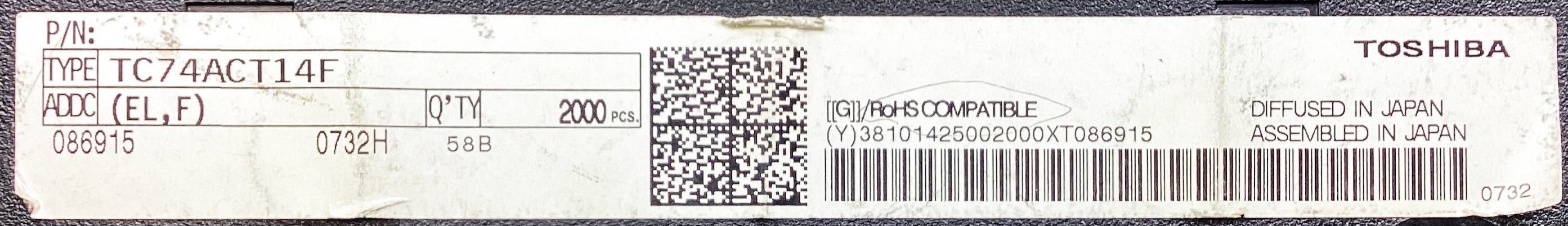 TC74ACT14F(EL,F)