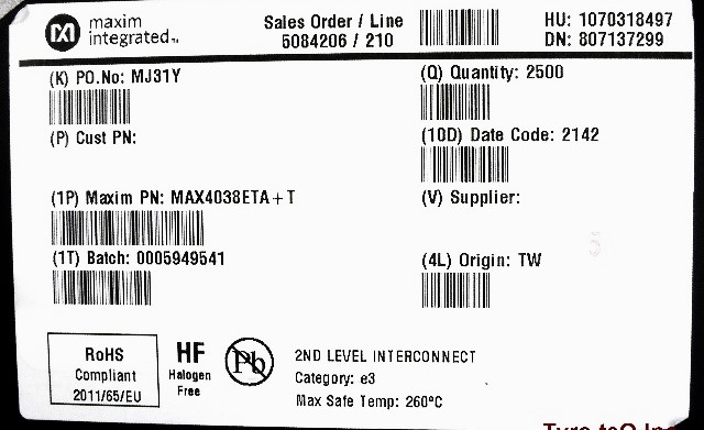 MAX4038ETA+T