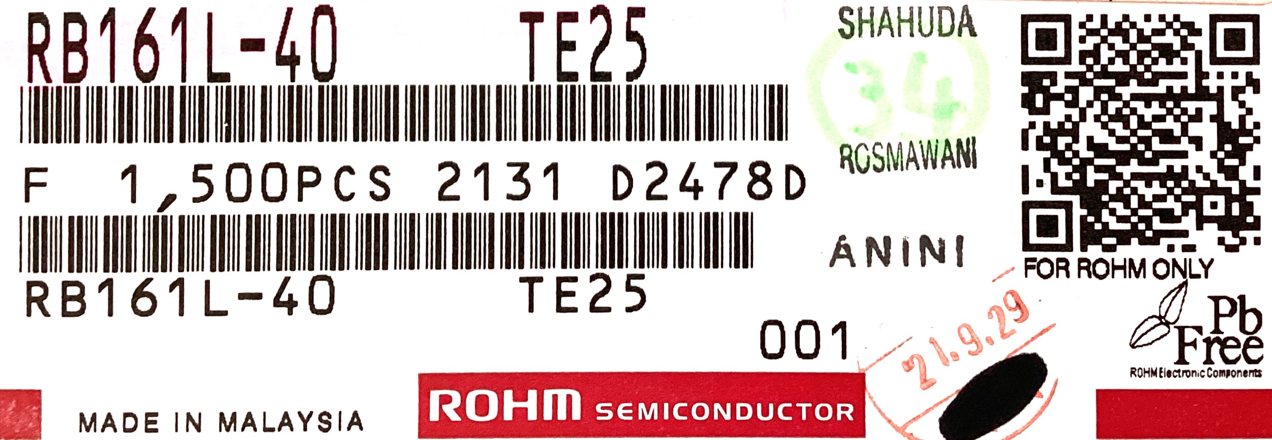 RB161L-40TE25