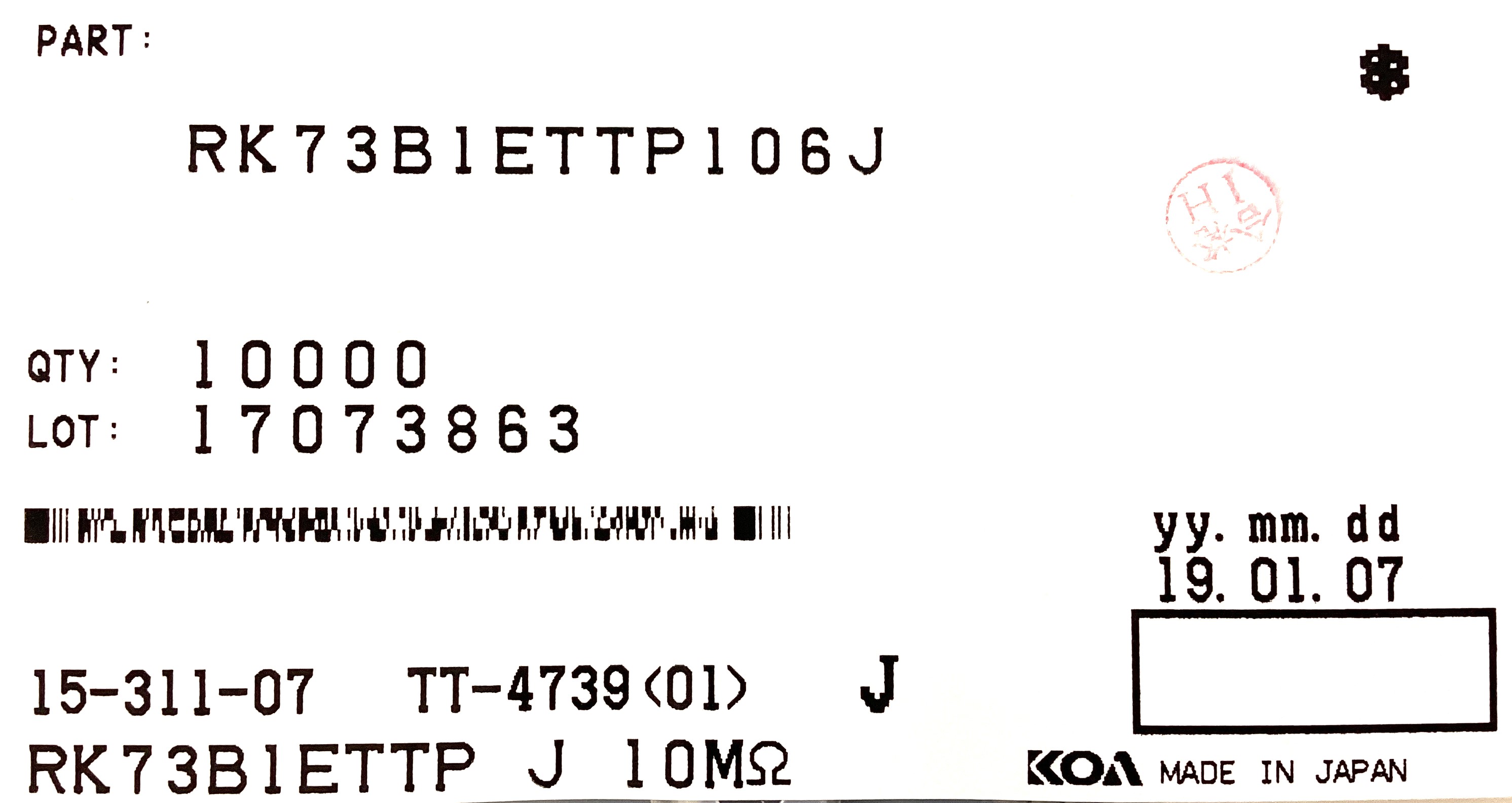 RK73B1ETTP106J