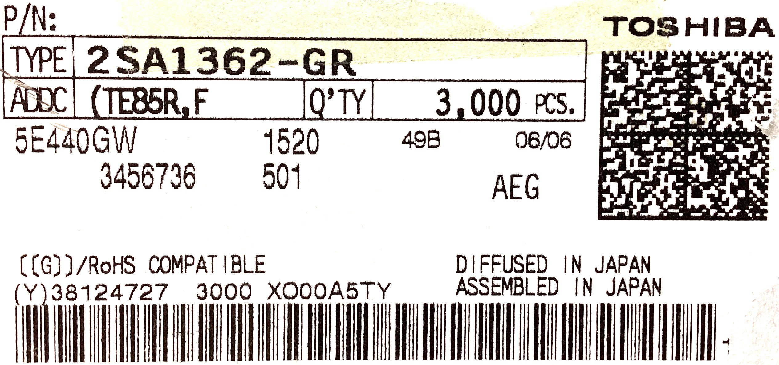 2SA1362-GR(TE85RF