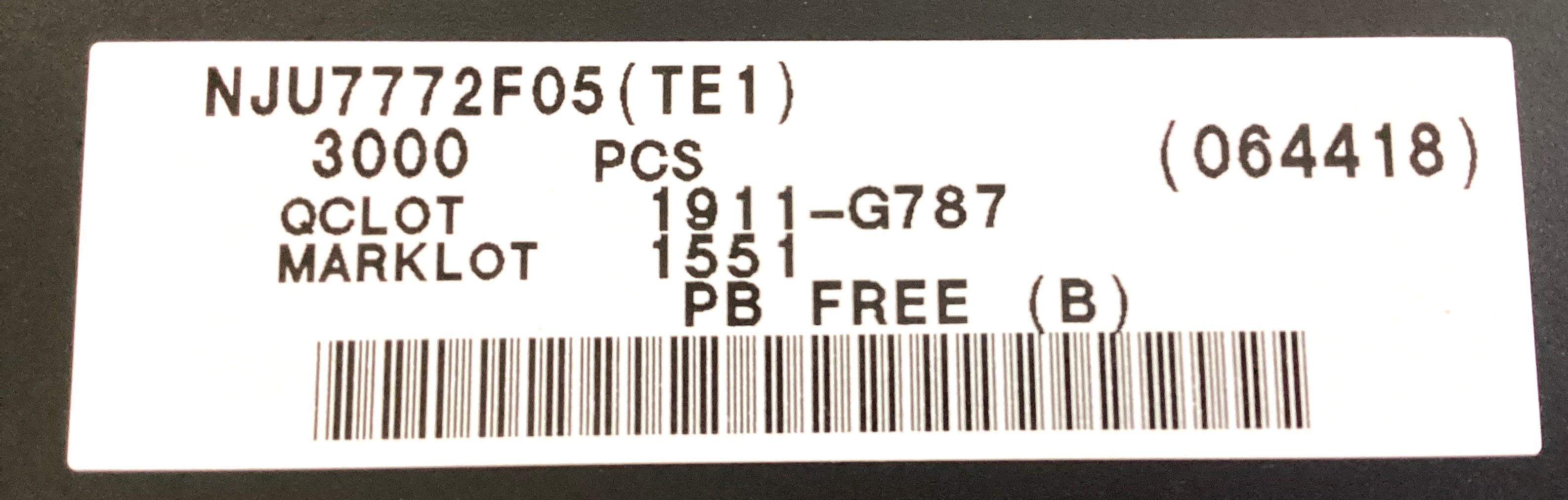 NJU7772F05-TE1