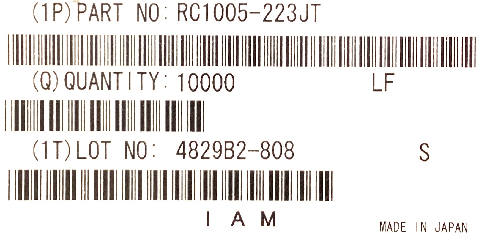 RC1005-223JT