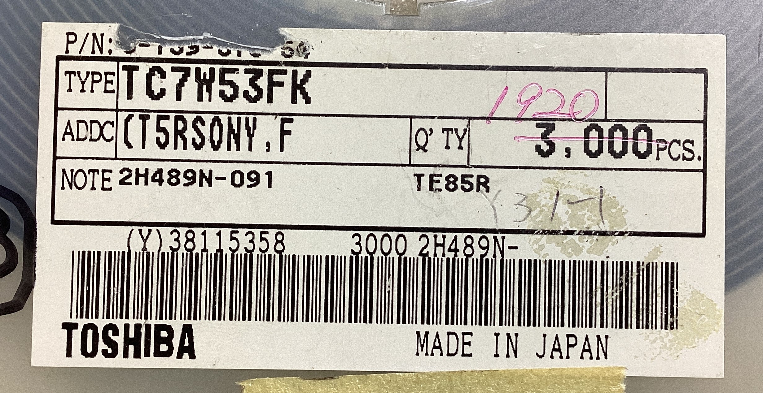 TC7W53FK