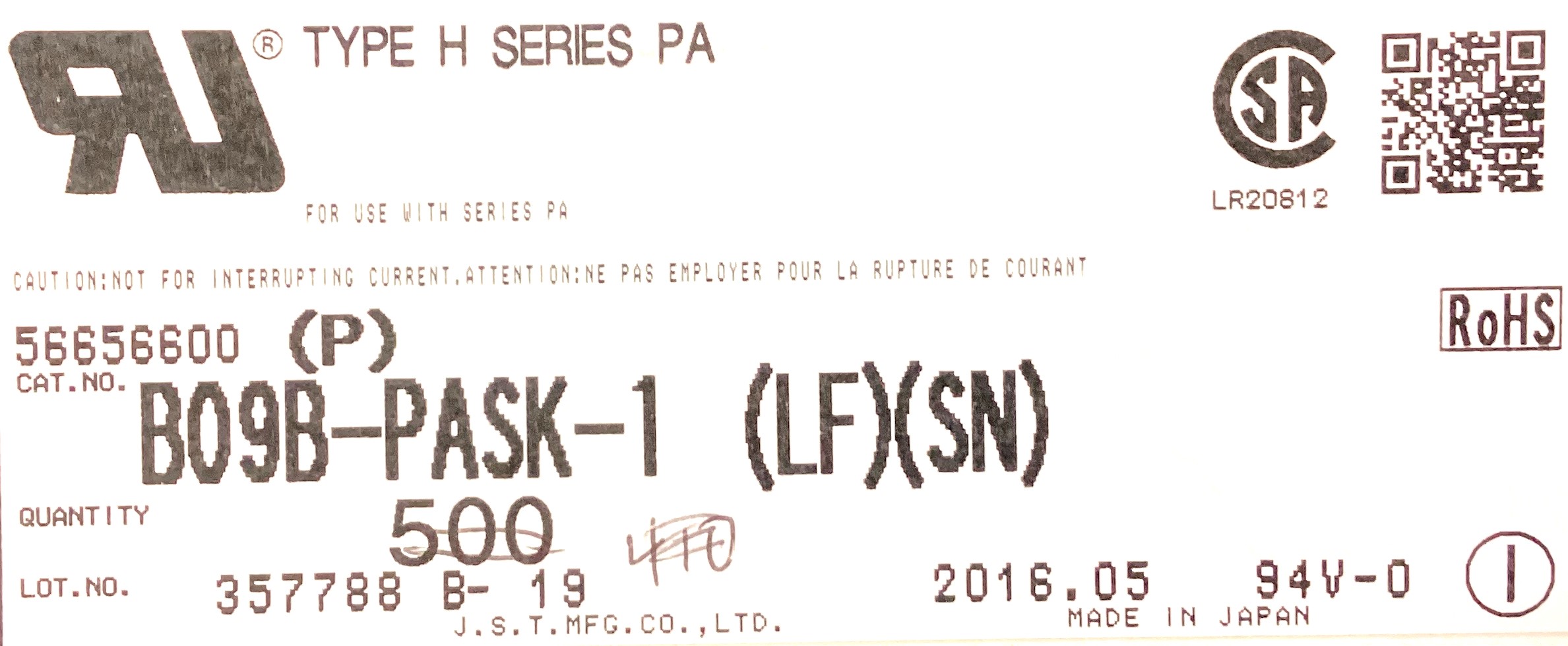 B09B-PASK-1(LF)(SN)