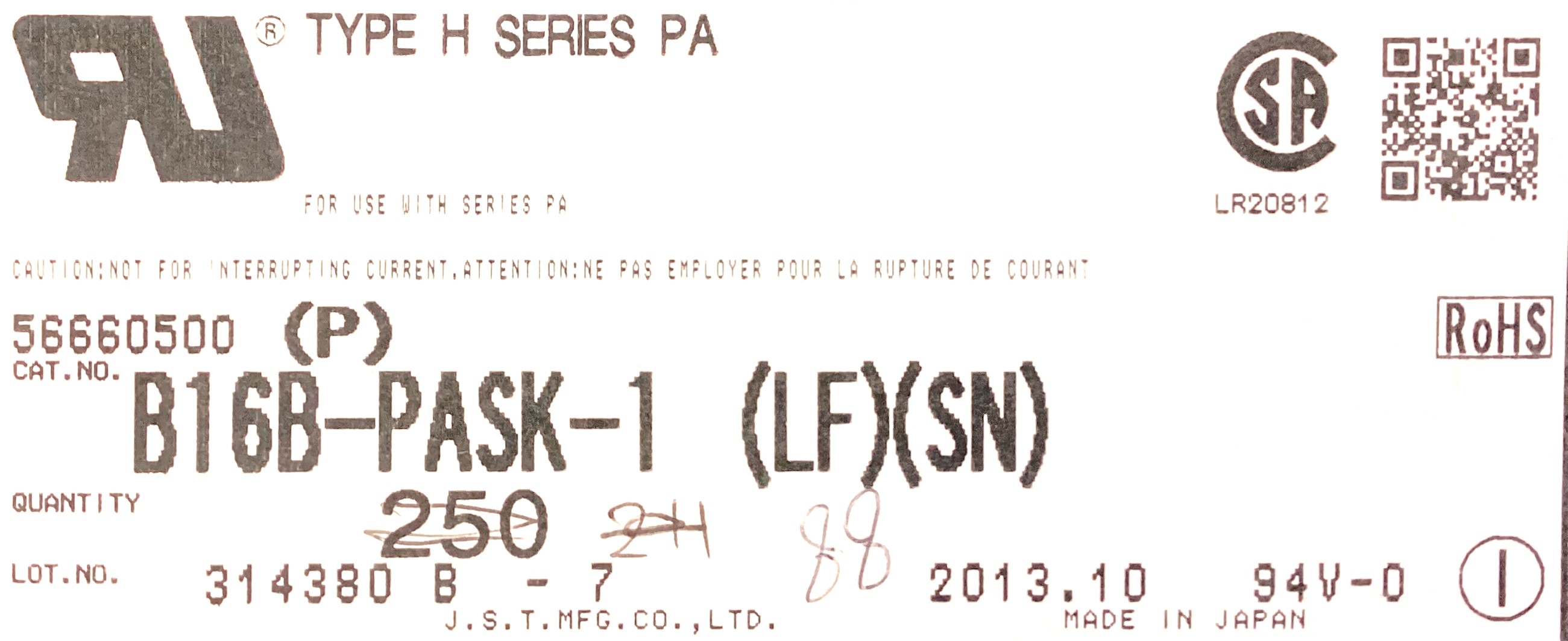B16B-PASK-1(LF)(SN)