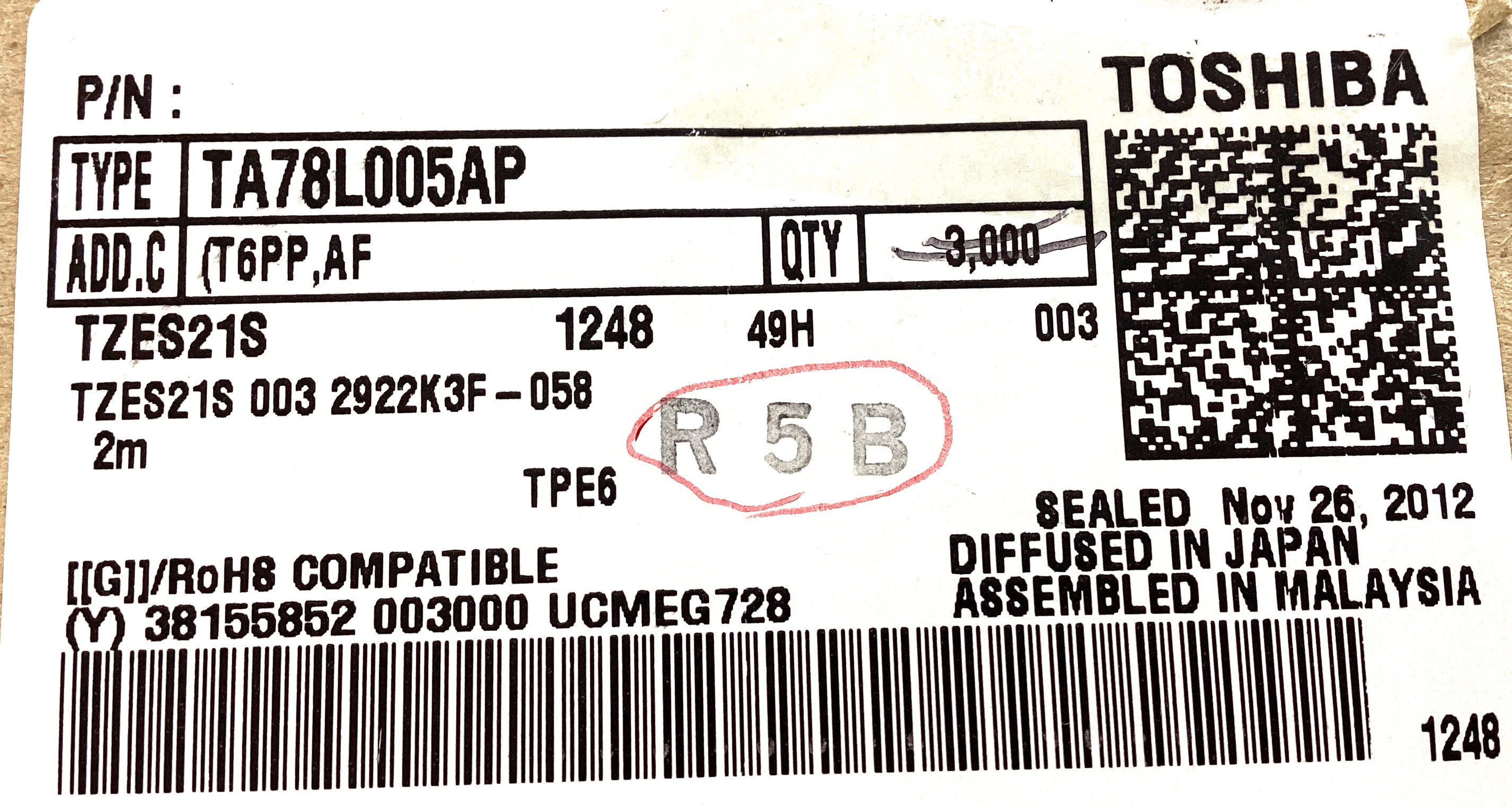 TA78L005AP(T6PP,AF