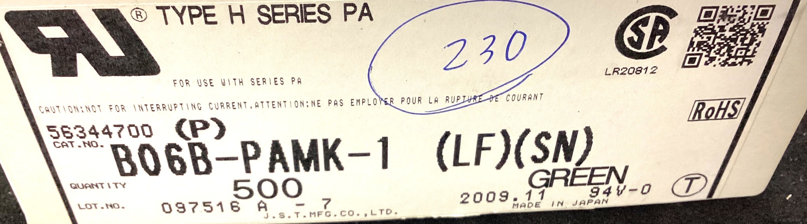 B06B-PAMK-1(LF)(SN)