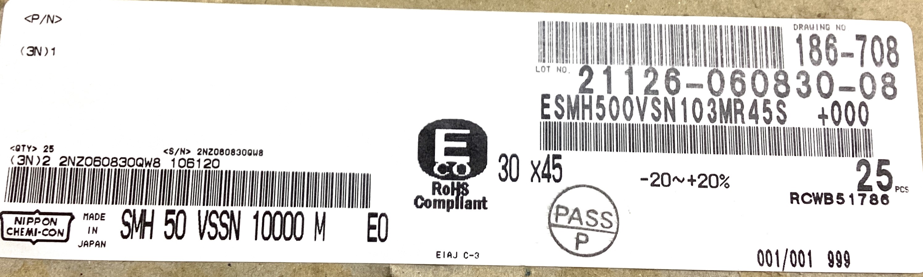 ESMH500VSN103MR45S
