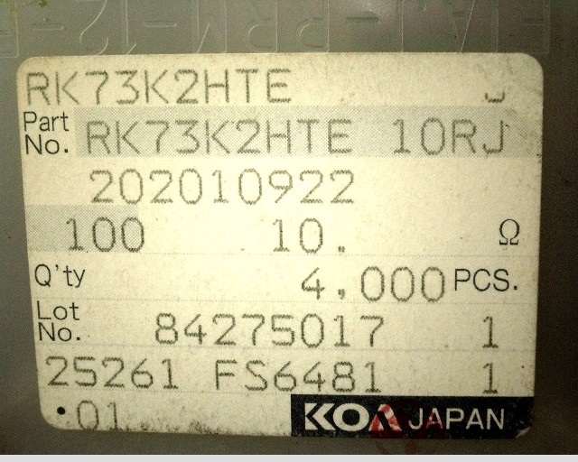 RK73K2HTE100J
