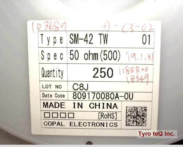 SM-42TW 50OHM(500)