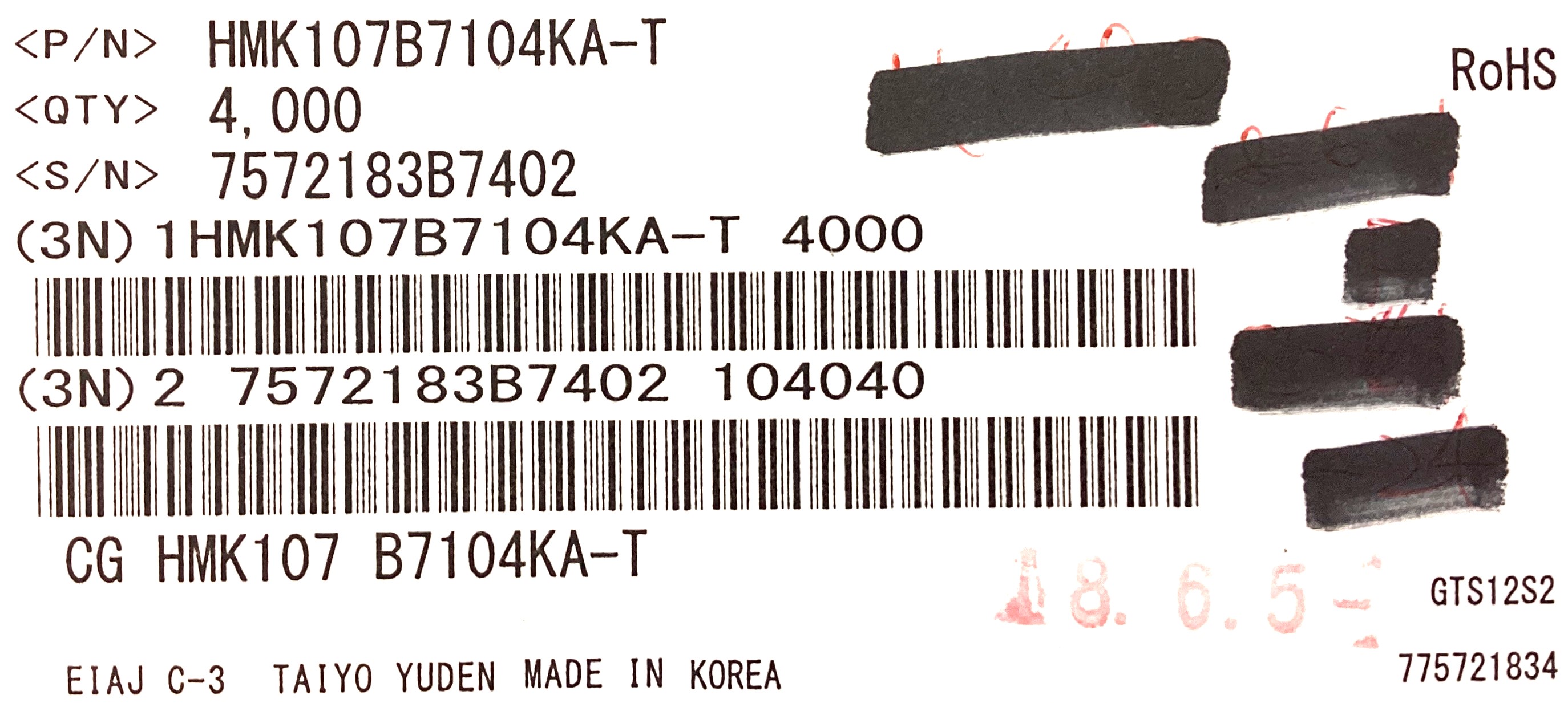 HMK107B7104KA-T