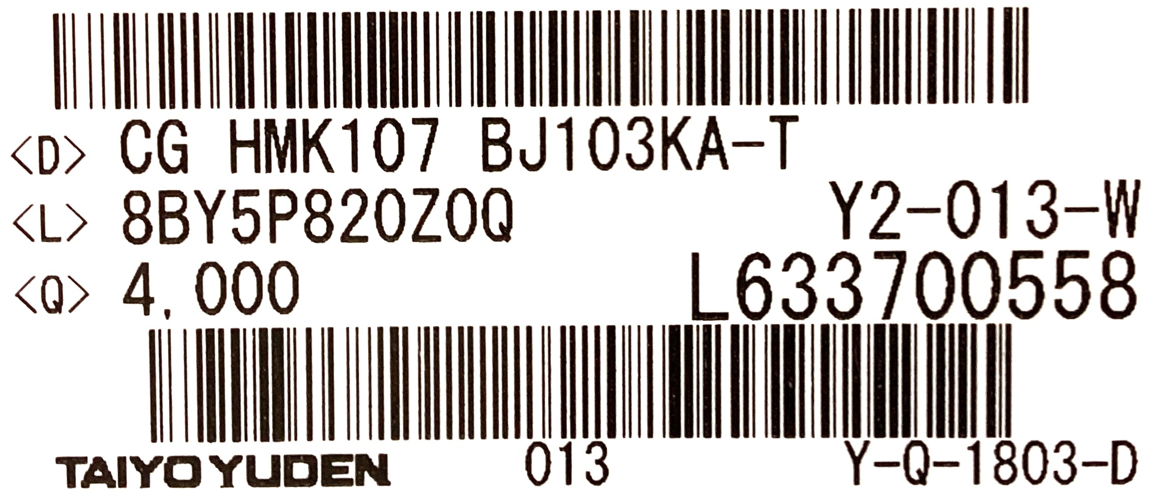 HMK107BJ103KA-T
