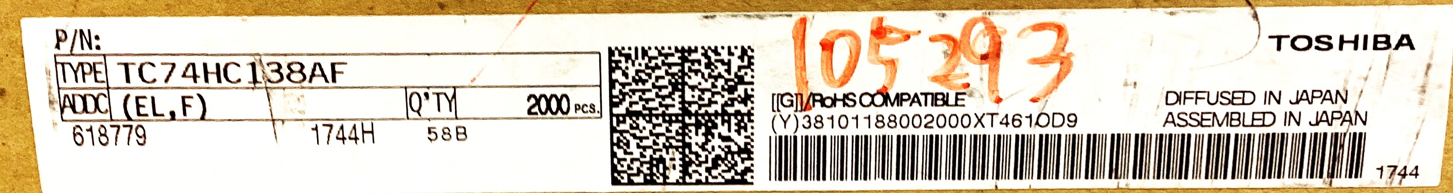 TC74HC138AF(EL,F)