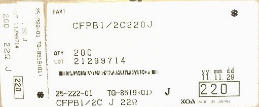 CFPB1/2C220J