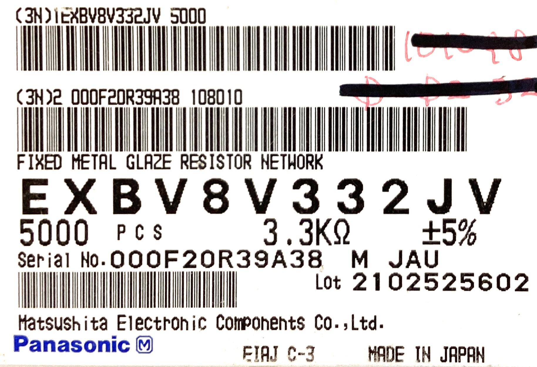 EXBV8V332JV