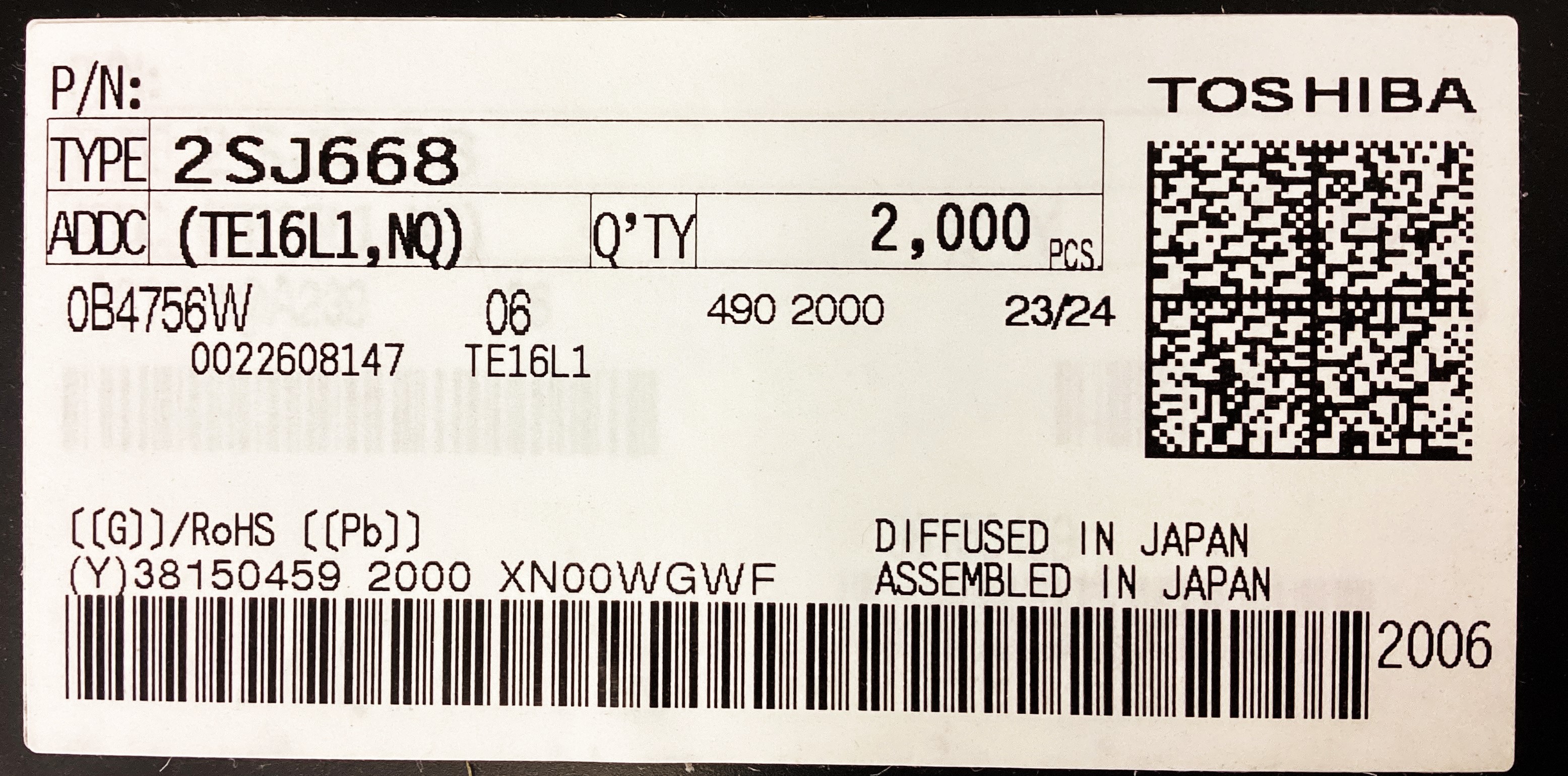 2SJ668(TE16L1,NQ)