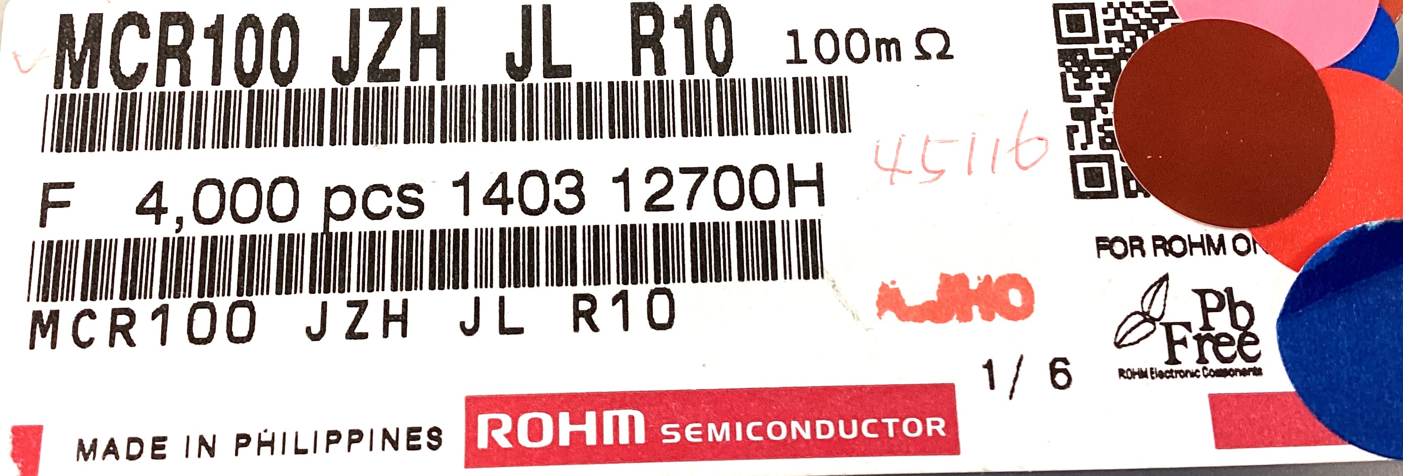 MCR100JZHJLR10