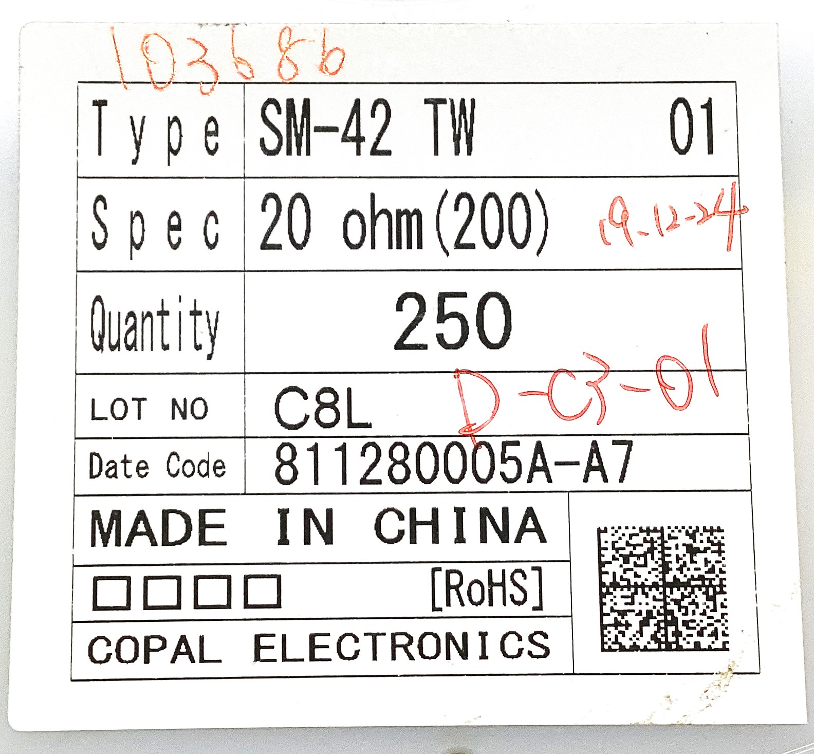 SM-4220OHM(200)