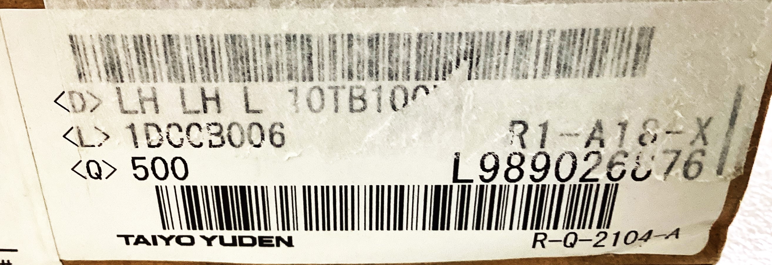LHL10TB100K