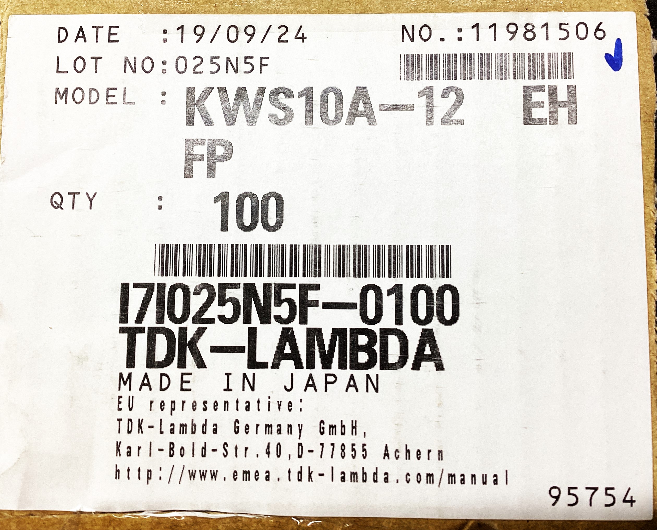 KWS10A-12