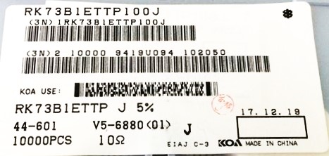 RK73B1ETTP100J