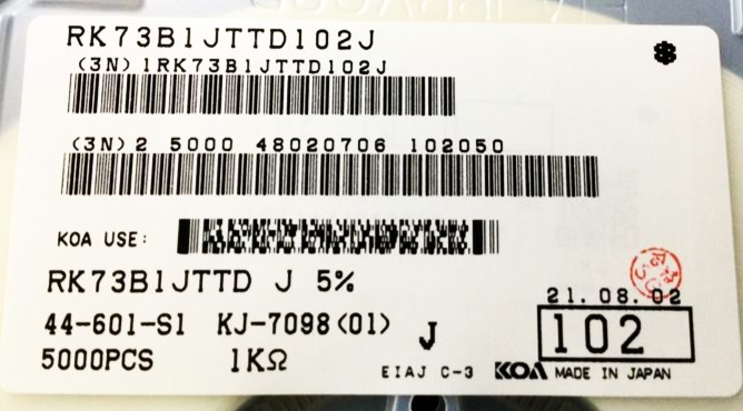 RK73B1JTTD102J