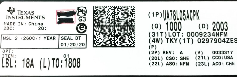 UA78L05ACPK