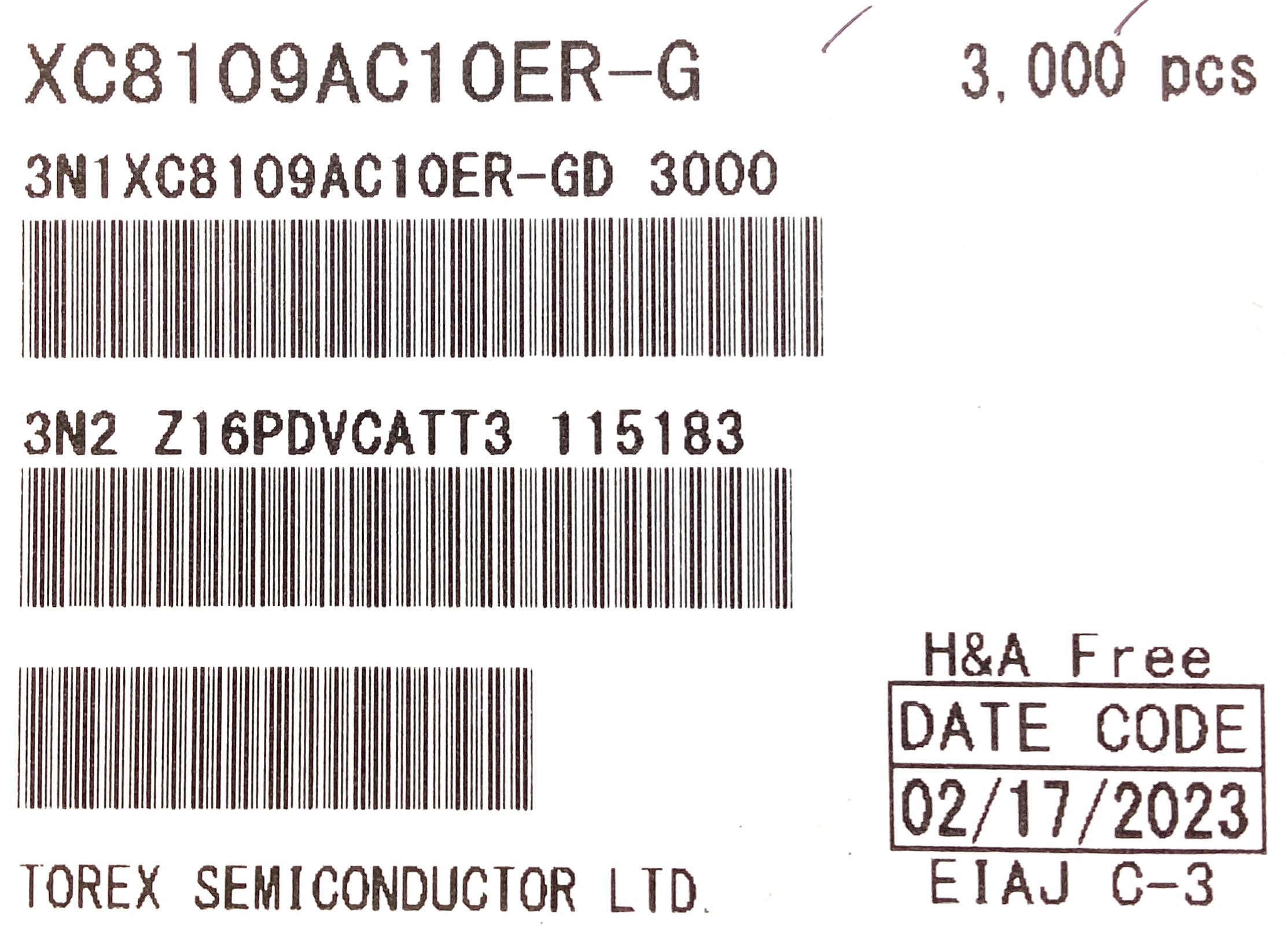 XC8109AC10ER-G