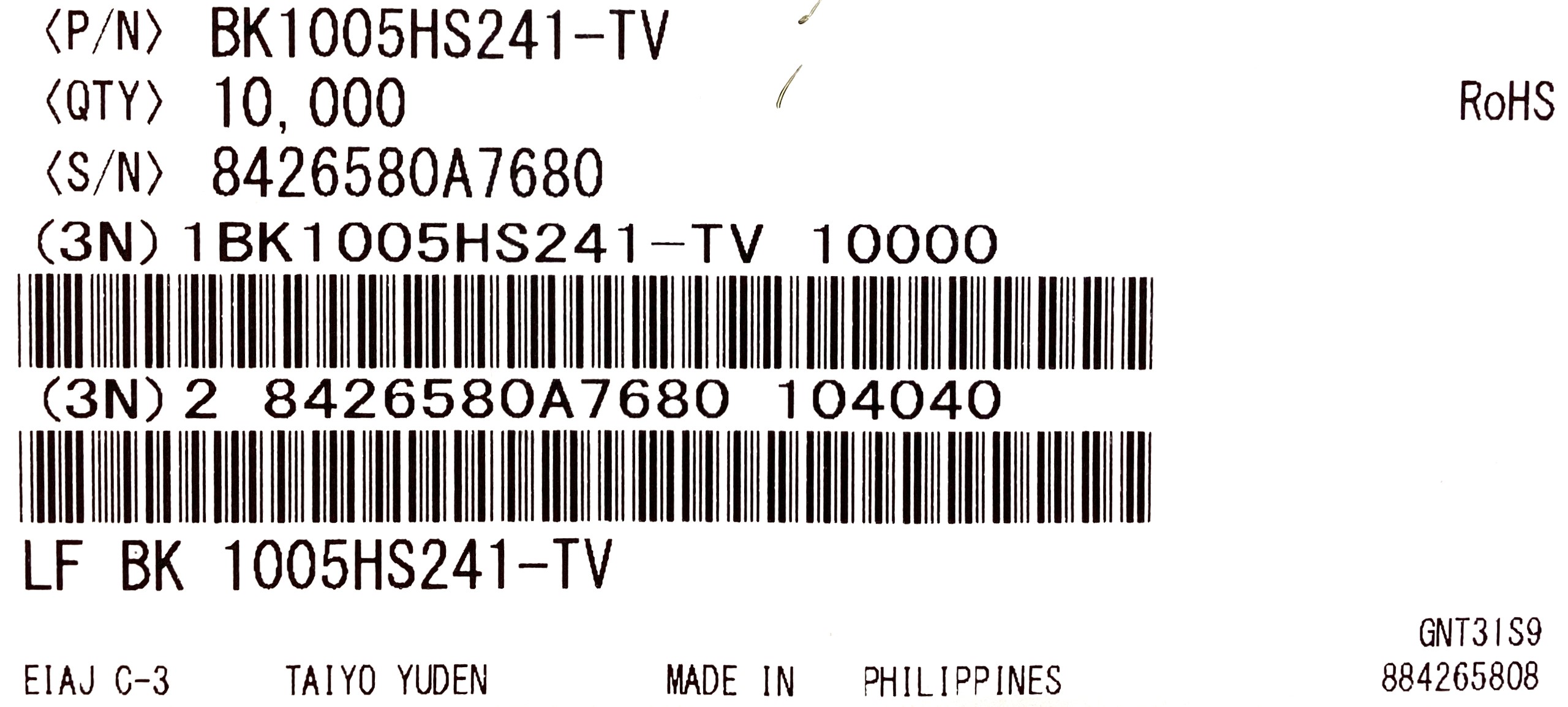 BK1005HS241-TV