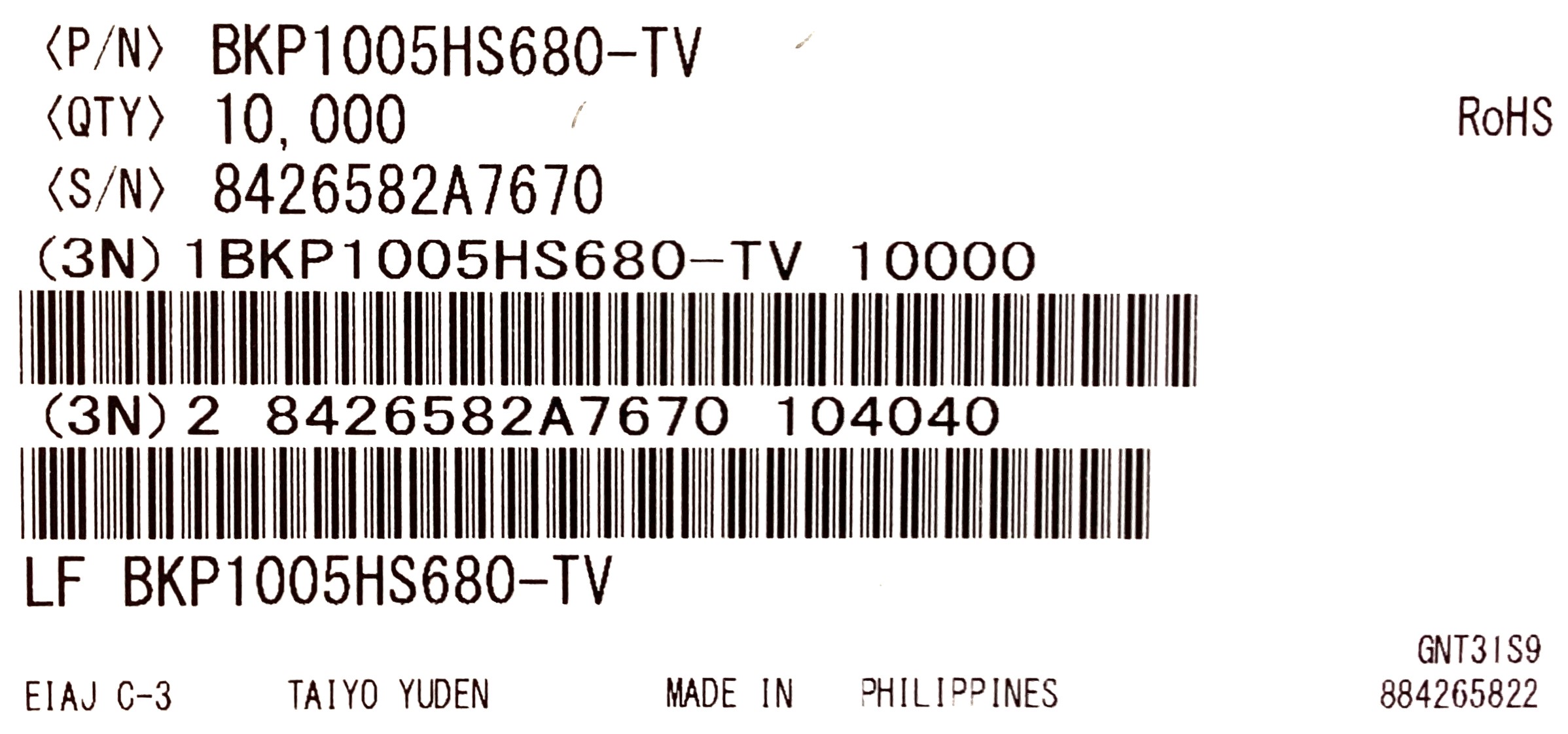 BKP1005HS680-TV