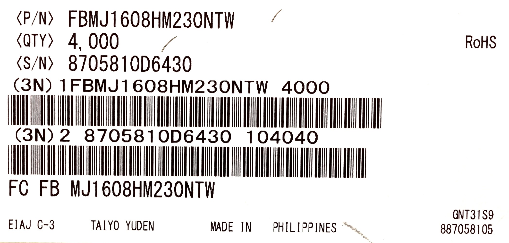 FBMJ1608HM230NTW