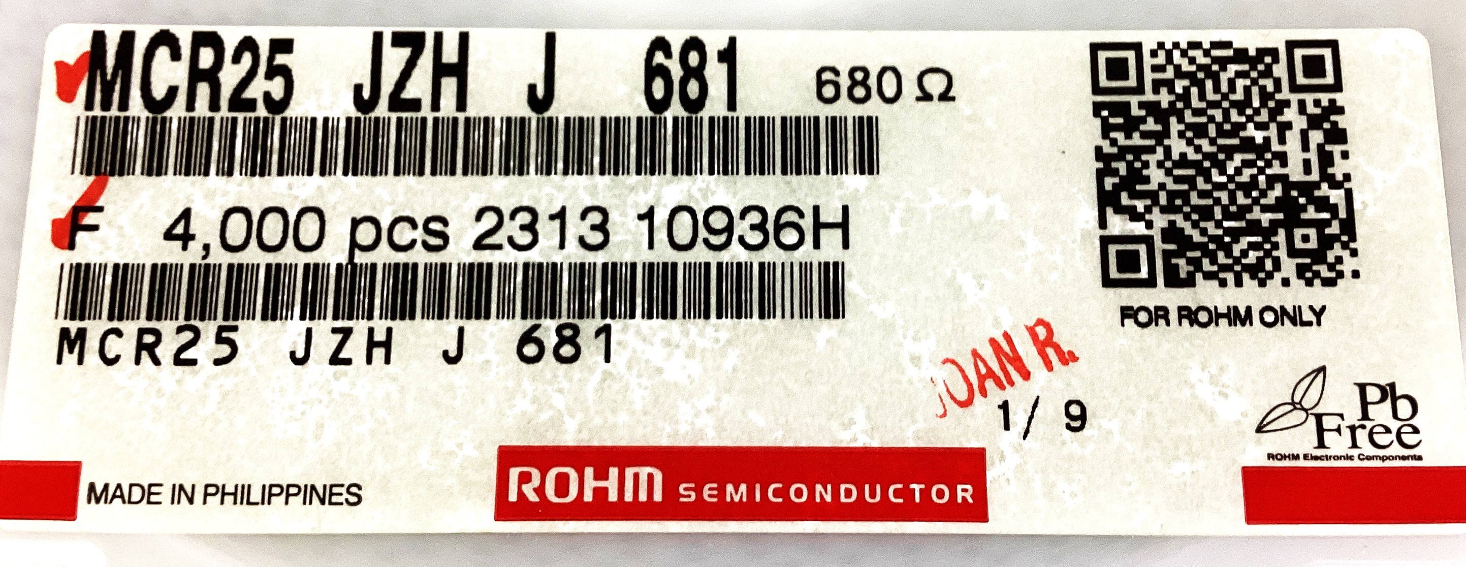 MCR25JZHJ681