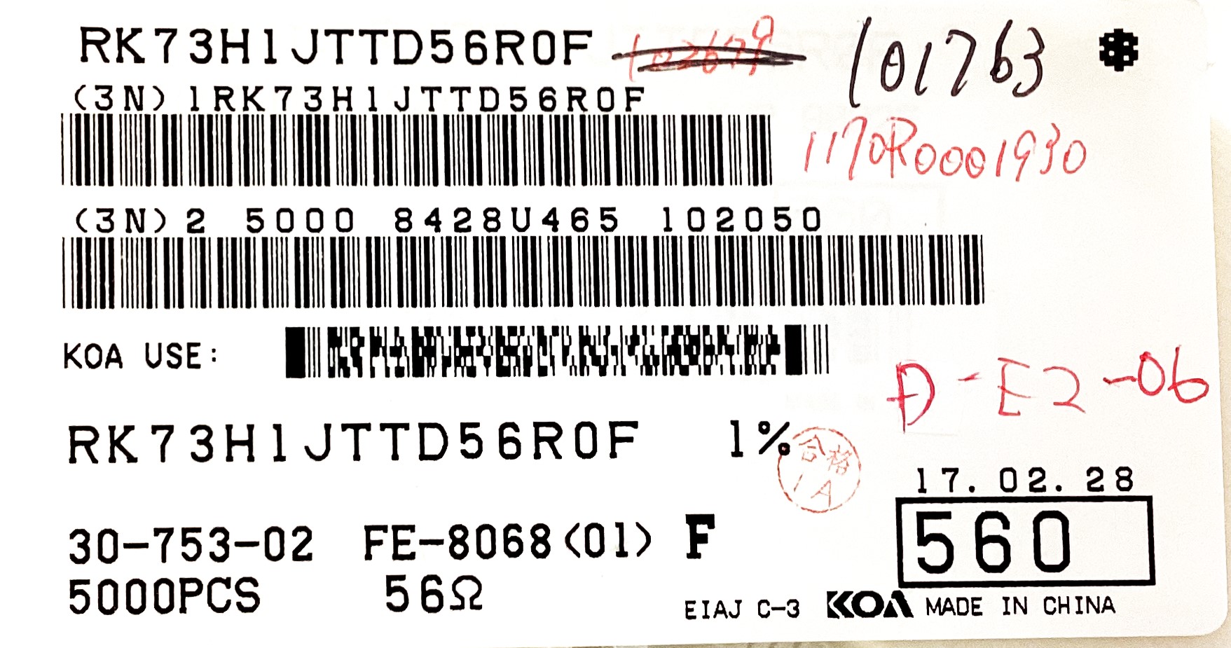 RK73H1JTTD56R0F
