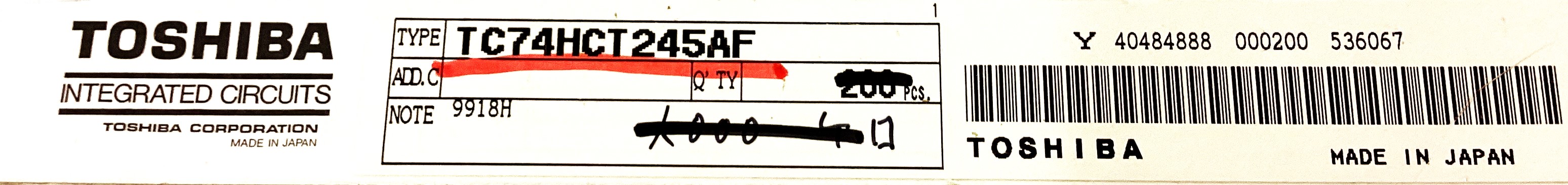 TC74HCT245AF