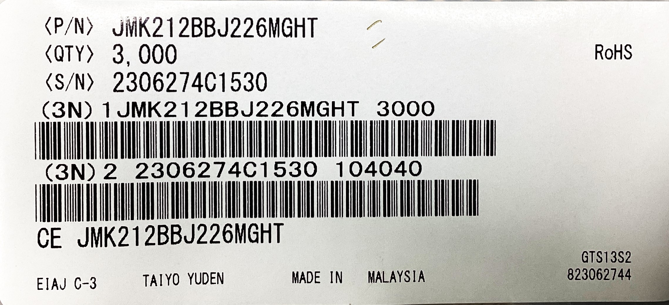 JMK212BBJ226MGHT