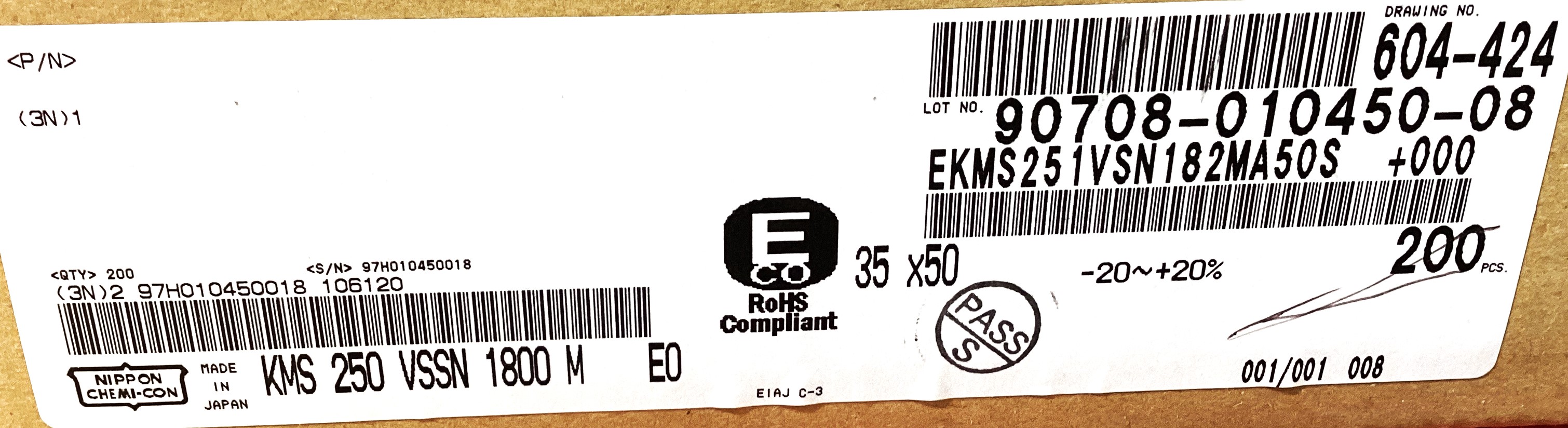 EKMS251VSN182MA50S