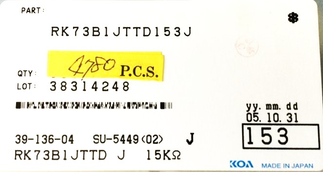 RK73B1JTTD153J