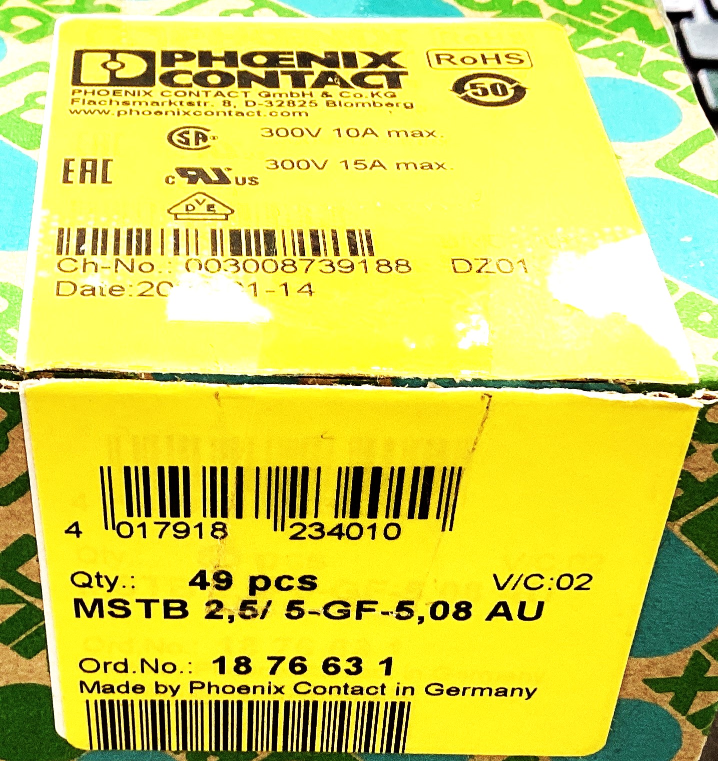 MSTB2.5/5-GF-5.08AU