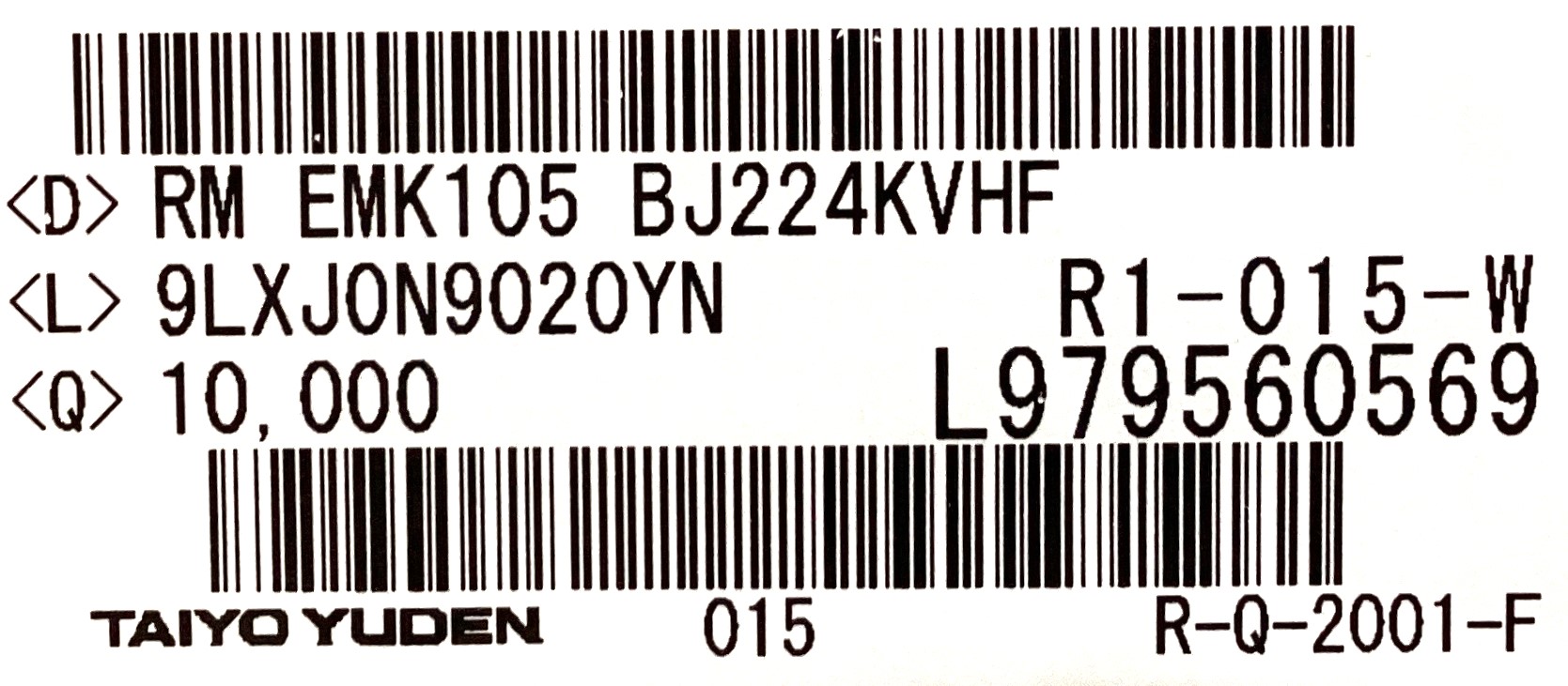 EMK105BJ224KVHF