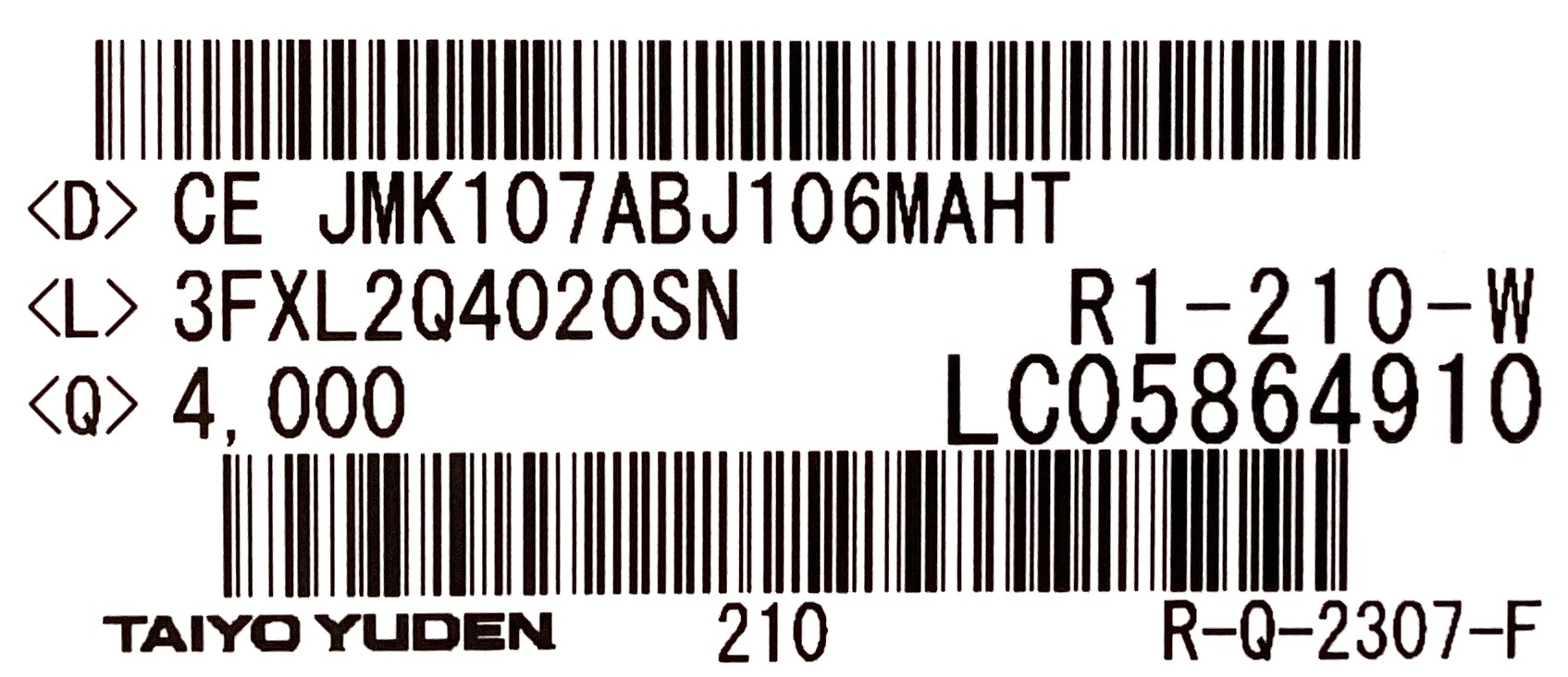 JMK107ABJ106MAHT