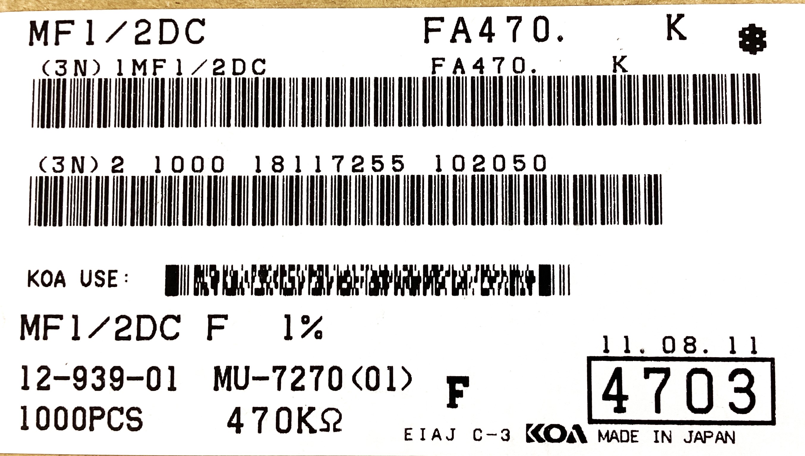 MF1/2DC4703F