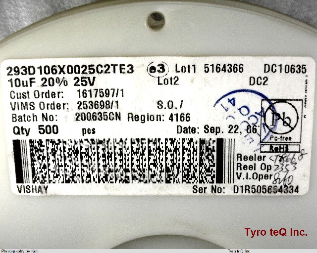 293D106X0025C2TE3