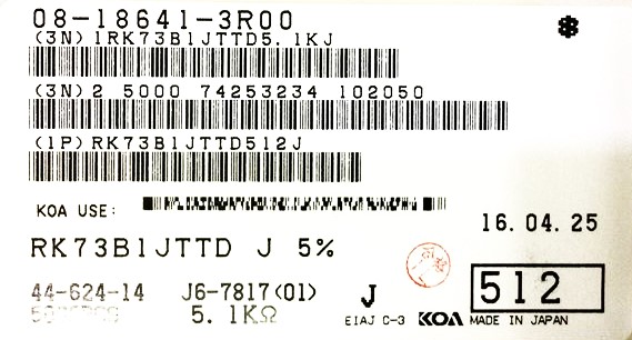 RK73B1JTTD512J